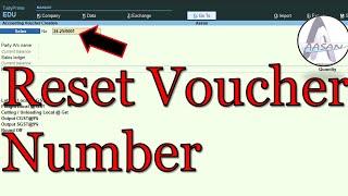 Reset Invoice No in Tally prime  UNIQUE INVOICE No Sales Voucher Numbering setting in Tally Prime