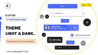 Professional Setup of a Theme in Flutter  Light and Dark theme Flutter
