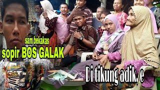 SAM BEKAKAS SOPIR BOS GALAKDI TIKUNG ADIKNYA.