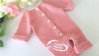 Very Beautiful Pattern Crocheted Baby Girl and Baby Boy Rompers  0-3 months Newborn rompers