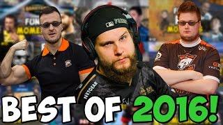 CSGO - BEST OF FUNNY PRO MOMENTS 2016