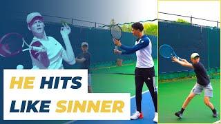 Easy Forehand POWER Like SINNER With 3 Tips  ADVANCED FOREHAND TRANSFORMATION WITH TENNIS DOCTOR