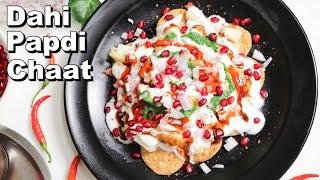 Crispy Dahi Papdi Chaat From Scratch - Homemade Crispy Papdi  Kanaks Kitchen