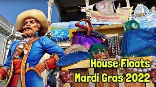 Mardi Gras House Floats 2022 - New Orleans Mardi Gras Comes Home