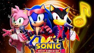 All 32 Music Notes Unlock Rockstar Sonic Shadow & Amy Sonic Speed Simulator