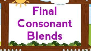 Final Consonant Blends with Activity