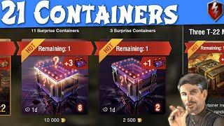 Surprise Containers WOT Blitz Opening so you dont have to  Littlefinger on World of Tanks Blitz