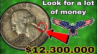 The $6000000 Washington Quarter dollar