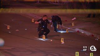 24 shot 1 killed in overnight shooting in Akron