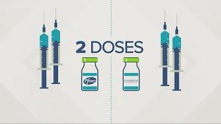 What is the difference between the Pfizer and Moderna vaccines?