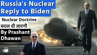 Russias Nuclear Reply to Biden  Putin will Officially Change Russias Nuclear Doctrine