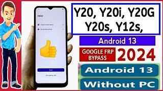 Vivo Y20GY20sY12sY20i Frp Bypass Android 13 Without PC 2024 New Method.y20g frp bypass @jajatidas