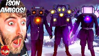 GMAN SE HACE AMIGO DE LOS TITANES *INCREIBLE*   skibidi toilet saga 11 part 2