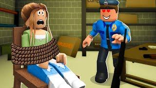 CREEPY COP KIDNAPPED ME.. BOYFRIEND SAVED ME ROBLOX BROOKHAVEN RP