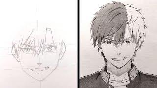 How to Draw Haruka Sakura - Wind Breaker  easy drawing tutorial  how to draw anime male characters