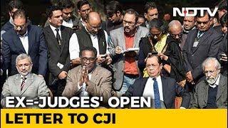 Amid Rift In Judiciary 4 Ex Judges Write Open Letter To Chief Justice