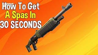 How To Get a SPAS EVERY GAME In 30 Seconds Fortnite Season 7