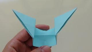 Origami Kanat Çırpan Oyuncak Yapımı - Kağıttan Oyuncak Yapımı