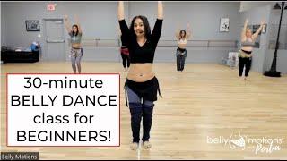 30-minute Beginner Belly Dance Class with Portia
