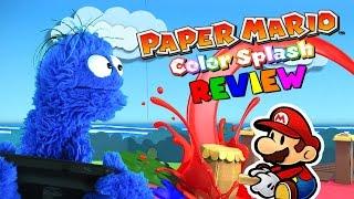 Paper Mario Color Splash Review │ Splash or Trash? Or Stache?