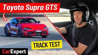 Toyota Supra A90 timed track test & performance review