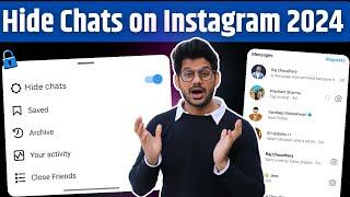 How to HIDE instagram Chats  Instagram Chats kaise Hide kare  instagram chats kaise chhupaye 2024