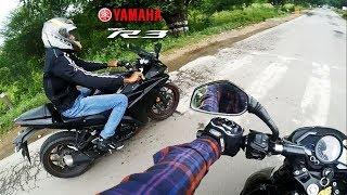 Chasing Yamaha R3 On Pulsar NS 200