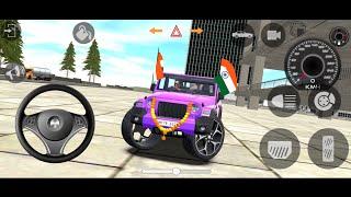 Dollar Song Modified Mahindra Purple Thar  Indian Cars Simulator 3D  Android Gameplay Part 11