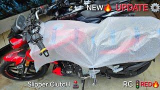 UNBOXING 2024 NEW RCRED Colour Pulsar N160 Slipper Clutch️ UPDATE Model Full Review & Onroad Price