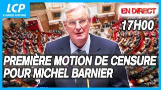 DIRECT Motion de censure déposée par le NFP débattue à lAssemblée nationale - 081024