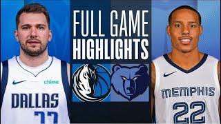 Dallas Mavericks vs. Memphis Grizzlies Full Game Highlights - Oct 7  NBA Pre-Season Highlights 2024