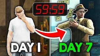 I played GTA Online for ONLY 1 Hour a day for 7 Days Straight...