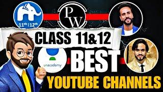 Best YouTube Channel For Class 11 & 12th Science Commerce  Arts  Best YouTube Educators