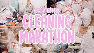 EXTREME CLEAN WITH ME MARATHON  DECLUTTERING AND ORGANIZING  3 HOURS OF CLEANING MOTIVATION