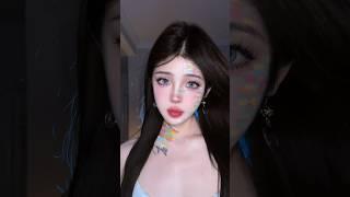 Beautiful douyin makeup transition #makeup #douyin #douyinmakeup #makeuptransformation #trending