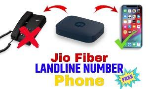 How to use Jio Fiber Landline Number on Smartphone