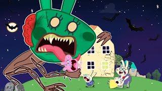 ペッパピッグ Siren Head Zombie has Moved into Rebecca Rabbit school ??? Peppa Pig Funny Animation