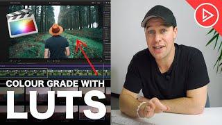 How To Colour Grade Using LUTS in Final Cut Pro X  FREE LUT INCLUDED