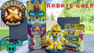 Treasure X ROBOTS GOLD UNBOXINGREVIEW
