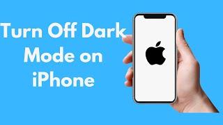 How to Turn Off Dark Mode on iPhone Quick & Simple