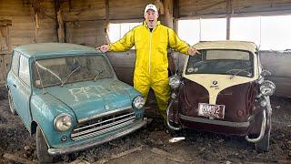 First Wash in 15 Years Mini Cooper & BMW Isetta Car Detailing Restoration