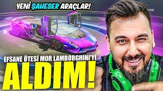 EFSANE ÖTESİ MOR LAMBORGHİNİYİ ALDIM YENİ ŞAHESER ARAÇLAR  PUBG MOBILE