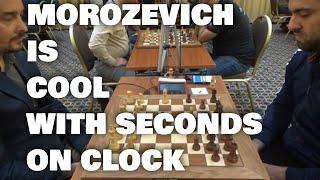Time advantage is dangerous... for whom?  Morozevich - Kourousis  Closed Sicilian