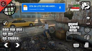 GTA SA Lite 200MB for Android 11-14 With CLEO Cheats & HD Graphics  Gta Sa Android 2025 Download