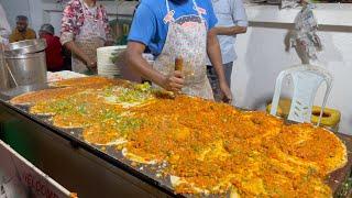 Bulk Dosa Making at Famous Anna Dosa  Indian Street Food