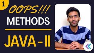 OOPs - Java Programming  Ep-1  Methods  Tamil  code io
