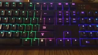 Issue with Thermaltake Tt eSports Poseidon Z Illuminated Mechanical Gaming Keyboard