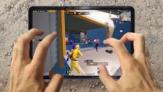 iPad Mini 6 PUBG HANDCAM  Pubg Test 2024 ️ 4 Fingers claw Best Sensitivity  FHD+60FPS