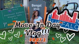 MOVE-IN DAY VLOG BUFFALO STATE COLLEGEPART 1‼️