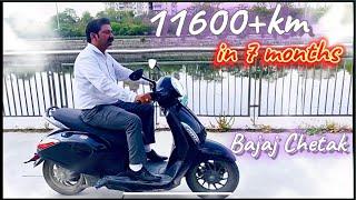 Bajaj Chetak Electric ️ Owner Review  7months Review